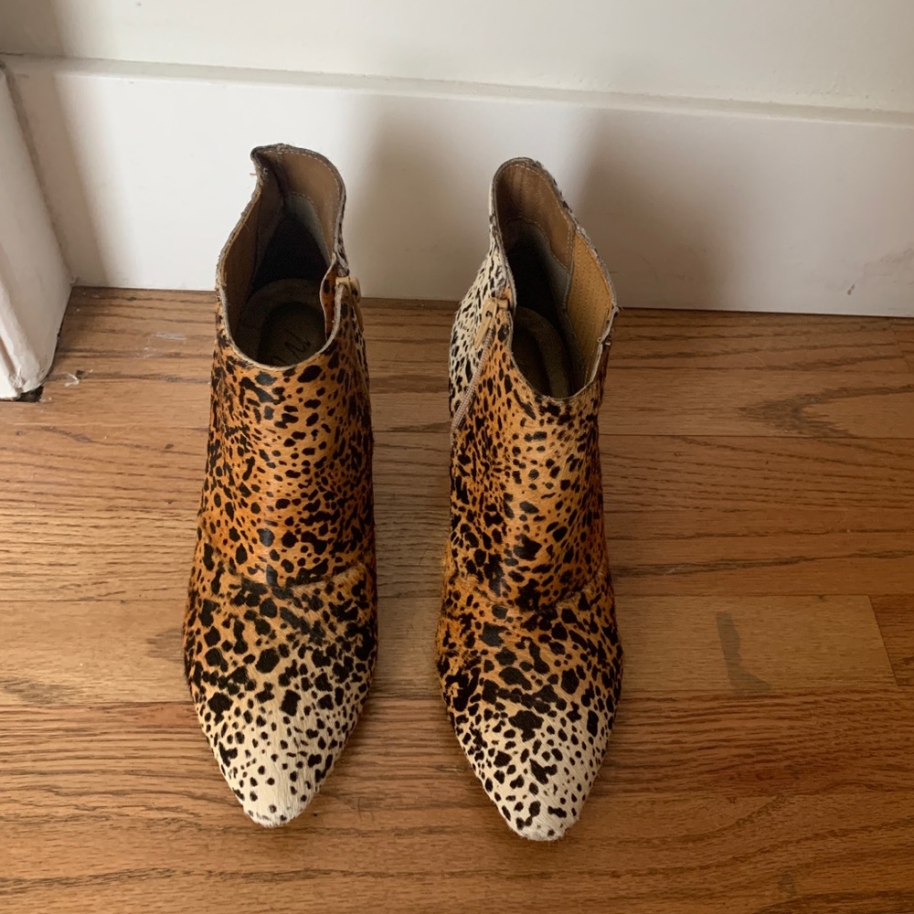 Matisse Leopard Ankle Boots